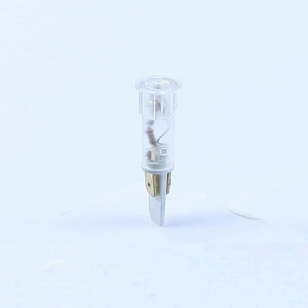 Quality Transparent Panel Indicator Light 10mm A-17-1 24 Volt Pilot Light for sale