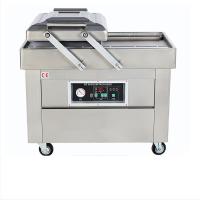Quality Stainless Steel Double Chamber Vacuum Machine For Beef Bacon Chicken for sale