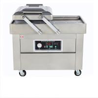 Quality Industrial Double Chamber Vacuum Sealer , Dz400 Vacuum Machine For Sea Food for sale