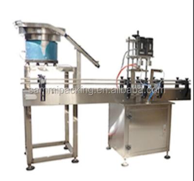 China Pneumatic Glass Vial Bottle Screw Automatic Capping Machine Easy To Operate zu verkaufen