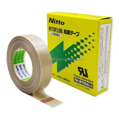 China Banda adhesiva de tejido de vidrio Nitto 0,13 mm × 13 mm × 10 m 973UL-S en venta