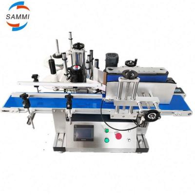 China the lower price and hot sale tabletop automatic labeling machine for round bottle Te koop