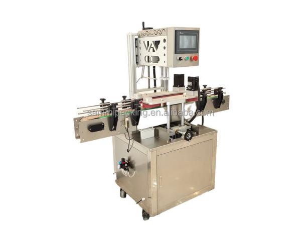Quality High Speed Automatic Bottle Capping Machine For Juice Bottle Pump Head Cover for sale