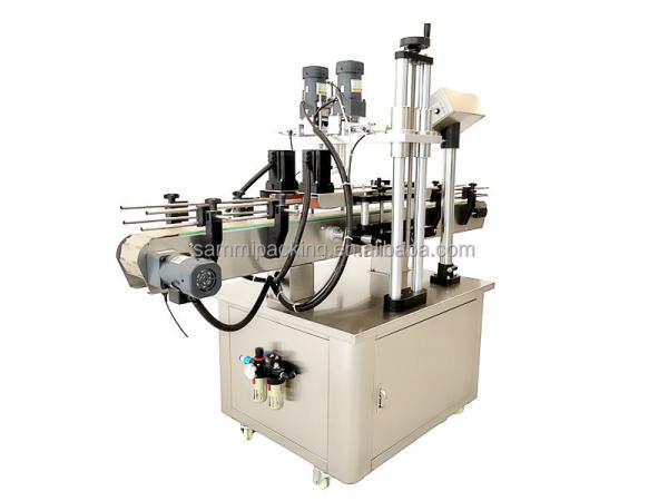 Quality High Speed Automatic Bottle Capping Machine For Juice Bottle Pump Head Cover for sale