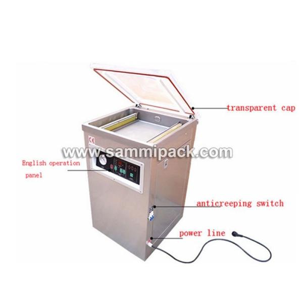 Quality Stainless Steel Vacuum Packing Machine Single Room Semi Automatic DZ-600 for sale