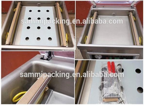Quality Stainless Steel Vacuum Packing Machine Single Room Semi Automatic DZ-600 for sale