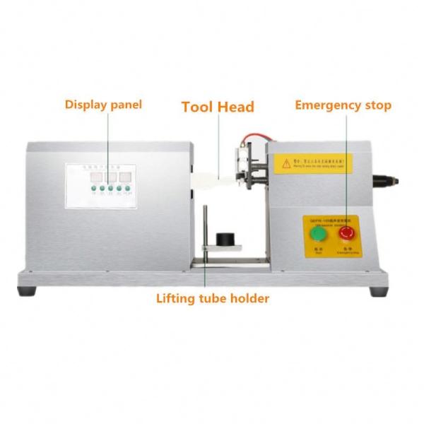 Quality Tabletop Ultrasonic Cutting And Sealing Machine , Cosmetic Tube Sealer With Date Printer for sale