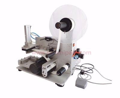 China Square Flat Surface Tabletop Bottle Labeling Machine For Pouch Carton Box for sale