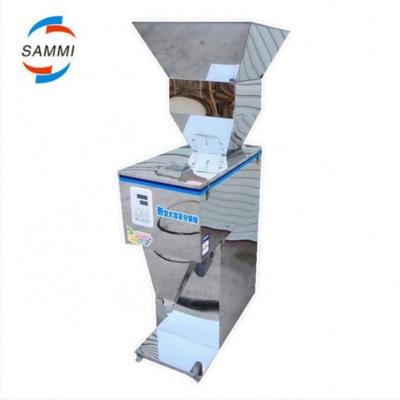 China Vibration Tea Weighing Machine , Semi Automatic Weigh Filler For Coffee Bean Tea Bag for sale