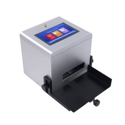 China Impresora de inyección de tinta de código de fecha estática inteligente con pantalla de color de 5 pulgadas en venta
