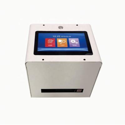 China Intelligent Static Inkjet Date Coding Machine With 7 Inch Touch Screen for sale