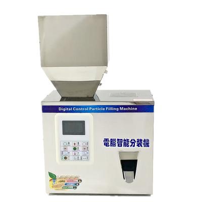 China Tea Grain Coffee Powder Weigh Filling Machine Semi Automatic for sale