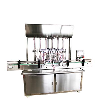 Китай 6 Head Automatic Filling And Capping Machine Cosmetic Cream Body Lotion Paste Filling Capping And Labeling Machine продается