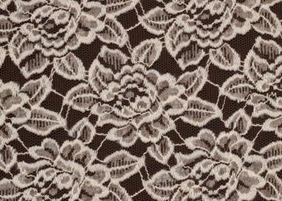 China OEM / ODM Customied Brushed Floral Lace Fabric By The Yard Anti-Static CY-LQ0006 for sale