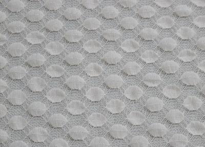 China White Stretch Lace Fabric for sale