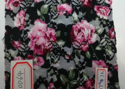 China Wonderful Flower Digital Printed Fabric for Garment , Underwear CY-LY0064 for sale