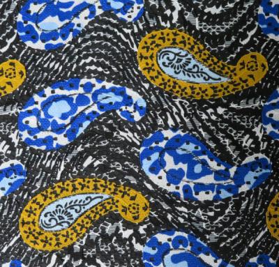 China Paisley Pattern of Digital Printed Fabric for sale