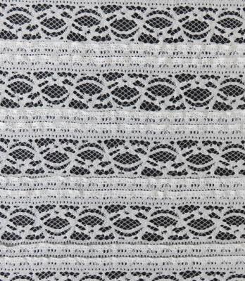 China Bridal Stretch Lace Fabric Knitted for sale