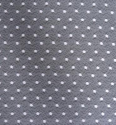 China Polka dots Stretch Lace Fabric for sale