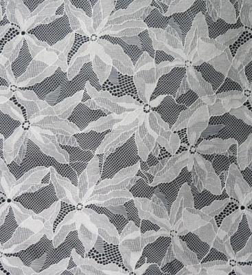 China Nylon and Spandex Elastic Lace Fabric Anti-Static AZO Free for sale