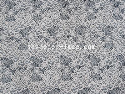 China Nylon Spandex Material Stretch Lace Fabric Allover Design For Bra Or Underwear SYD-0176 for sale