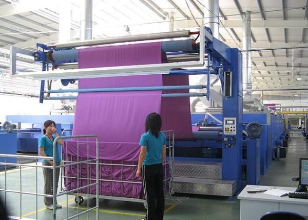 Quality Oil Heat Setting Stenter , Knitting Finishing Machines Textile Loop Moisture for sale