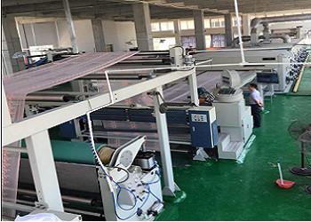 China Pin Holding Lace Stenter Finishing Machine , Knitted Fabric Heat Setting Machine  for sale