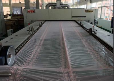 China Lace / Silk Fabric Heat Setting Stenter Machine , -10%-30% Overfeeding , Finishing Padder for sale