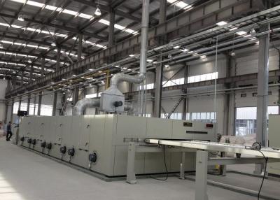 China Tensa el gas libre de la aprestadora de Stenter de la materia textil calentado/por completo inversor controlado en venta