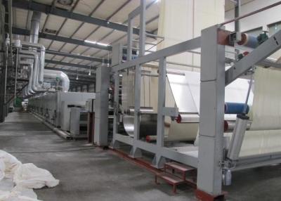 中国 熱オイルは生地のステンターの織物機械編まれた生地熱設定機械を熱しました  販売のため