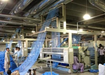China Low Tension Cloth Stenter Finishing Machine For  Mosquito - Net Stretching / Heat Setting for sale