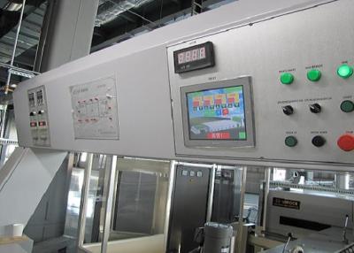 China Anchura máxima controlada 3800m m del rodillo del PLC de la máquina HMI de Stenter del aire caliente del ahorro de energía en venta