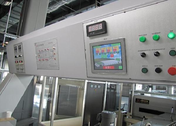 Quality Power Saving Hot Air Stenter Machine HMI PLC Controlled Max Roller Width 3800mm for sale
