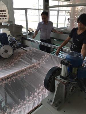 China Knitted Fabric Heat Setting Machine , Textile Finishing Equipment Working Width 1200-3400mm for sale