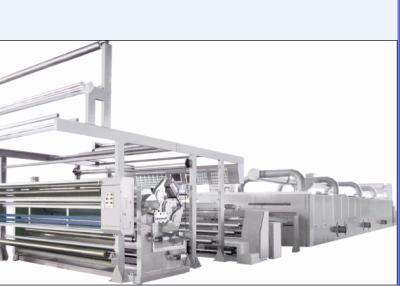 China High Automation Heat Setting Stenter Overfeed Range -10% To 30% / Optional Chambers for sale
