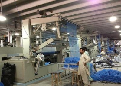 China Mosquito Net Fabric Textile Stenter Machine , Low Tension Hot Air Stenter Machine for sale