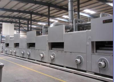 Κίνα Εξανθρωπισμένο κλωστοϋφαντουργικό προϊόν μηχανών Stenter σχεδίου, οριζόντια ράγα μηχανών λήξης Stenter προς πώληση