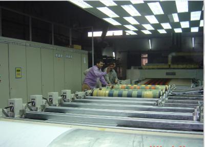 China Squeeze Type Rotary Screen Printing Textiles Machine , Fabric Screen Printing Machine  for sale