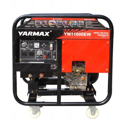 중국 3000RPM Diesel Welding Generator YM11000 4.0KW 18.2A  50-180A 25-30V 판매용