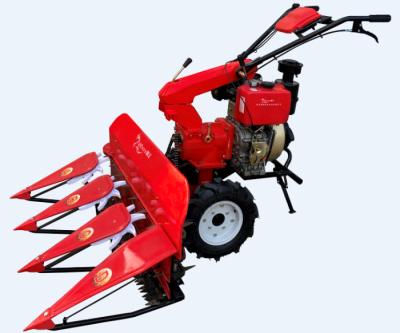 China 4.0KW 1000mm Self Propelled Reaper 165KG paddy reaper harvester for sale