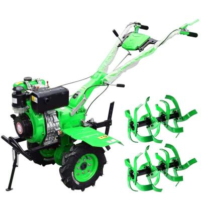China 186F Diesel 9HP Agriculture Tiller Machine Electric Start for sale