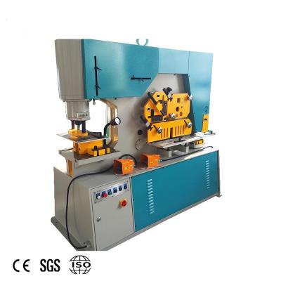 China Multifunction Hydraulic Ironworker Machine 60 Ton Combined Punching And Shearing Machine for sale