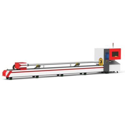 China Auto Lubrication 1kw Cnc Metal Laser Cutter Cypcut Control For Pipe Tube for sale