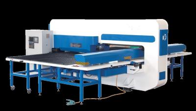 China 500KN CNC Hydraulic Punching Machine , Sheet Metal Perforating Machine 24 Stations for sale