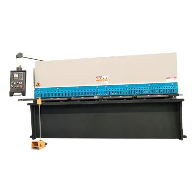 China QC12K NC Hydraulic Steel Plate Shearing Machine 6X3200mm  With E21S Controller for sale