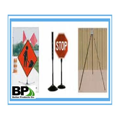 China hot sale galvanized and painted orange Advertising device and advertising stand with best price and high quality for sale