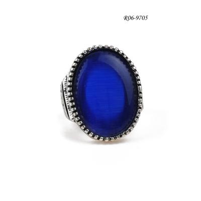 China Band R06-9705 mood rings crystal rings natural rings for sale