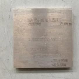 China Antirust 2024 T851 Aluminum Alloy Sheet Aerospace Aluminum Sheet Metal for sale