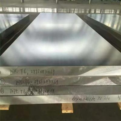 Китай 8000-12000 мм Алюминиевая плоская плита T651 7075 Алюминиевый лист продается