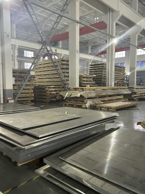 China Folha de alumínio lisa para aeronaves, folha metálica de alumínio plana, não enferrujada à venda